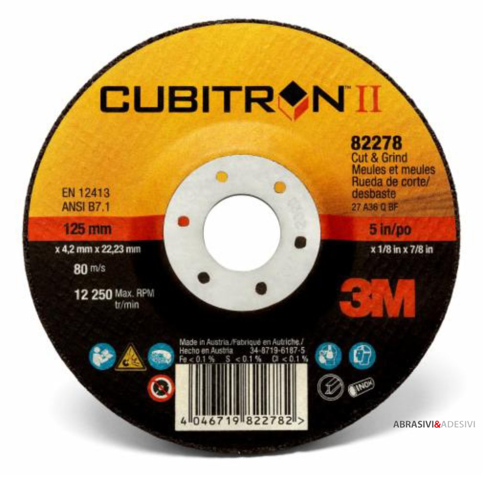 3M Cubitron II disco ibrido